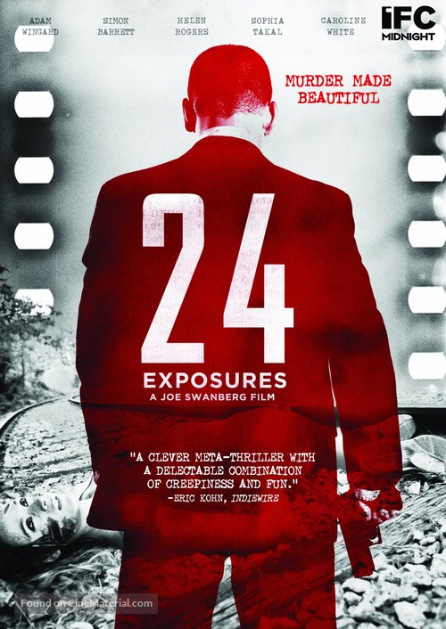 24 Exposures - DVD movie cover