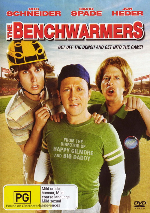 The Benchwarmers - Australian DVD movie cover