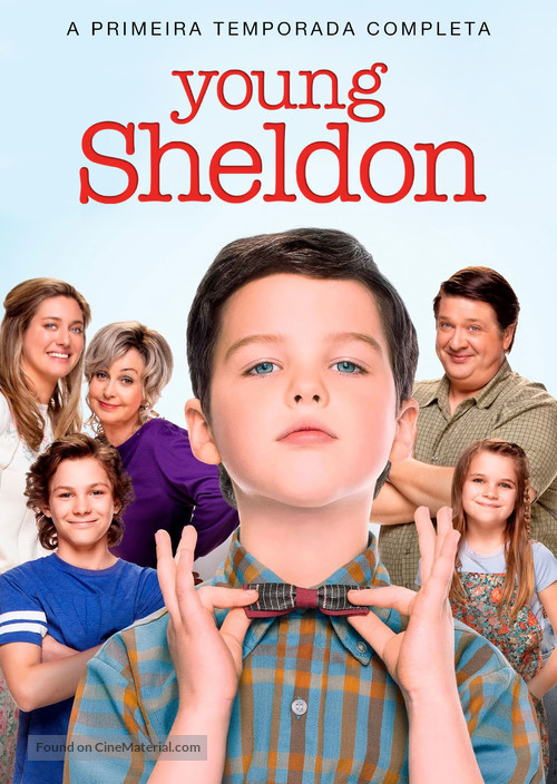 &quot;Young Sheldon&quot; - Brazilian Movie Cover