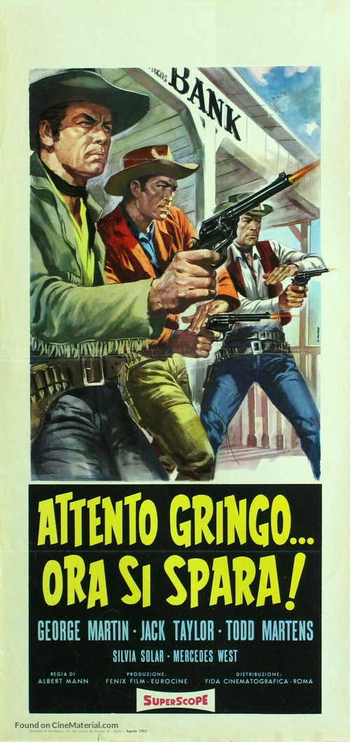 La tumba del pistolero - Italian Movie Poster