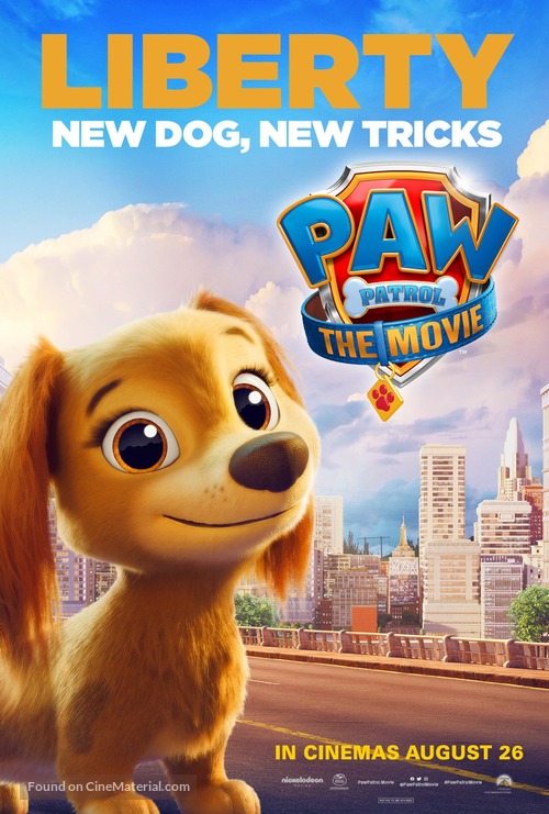 Paw Patrol: The Movie - Singaporean Movie Poster