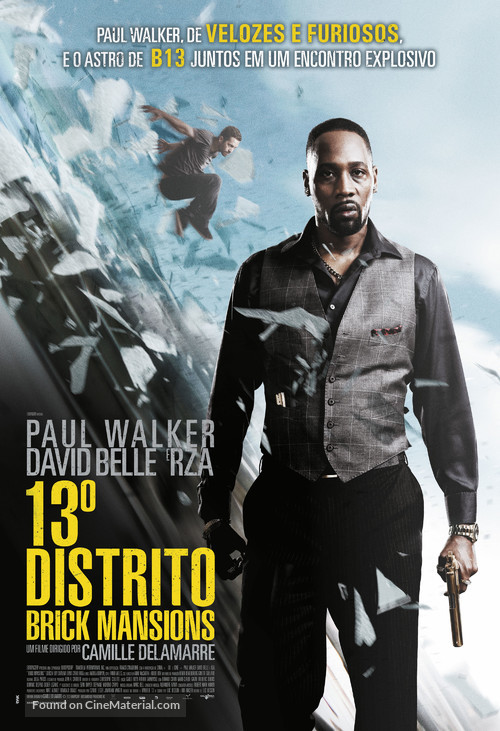 Brick Mansions - Brazilian Movie Poster