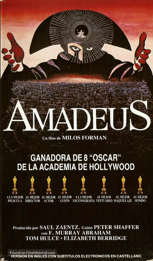 Amadeus - Argentinian Movie Cover