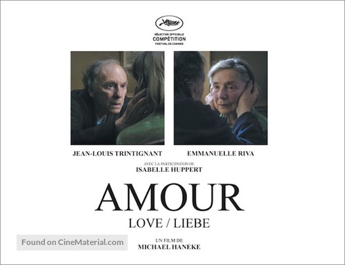 Amour - French Movie Poster