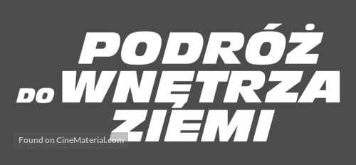 Journey to the Center of the Earth - Polish Logo