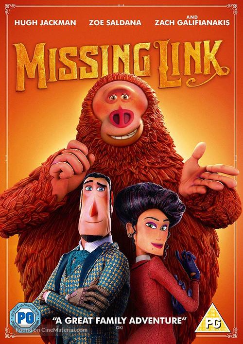 Missing Link - British DVD movie cover