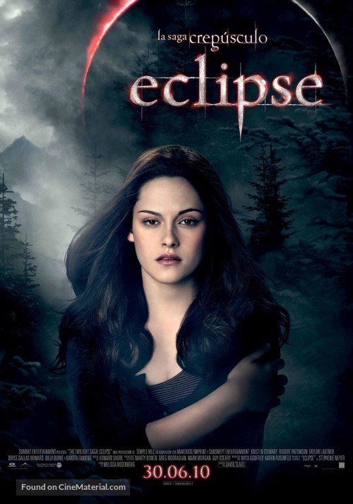 The Twilight Saga: Eclipse - Spanish Movie Poster
