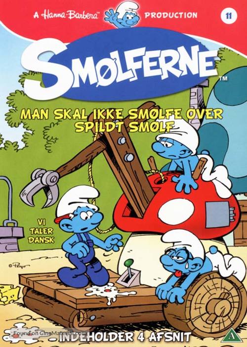 &quot;Smurfs&quot; - Danish DVD movie cover