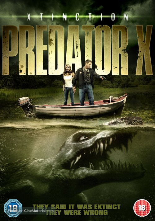 Alligator X - British DVD movie cover