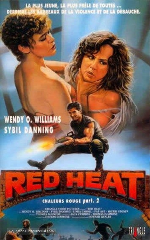 Red Heat - French VHS movie cover