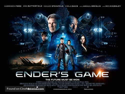 Ender&#039;s Game - British Movie Poster
