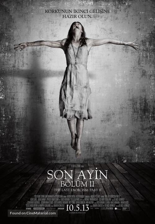 The Last Exorcism Part II - Turkish Movie Poster