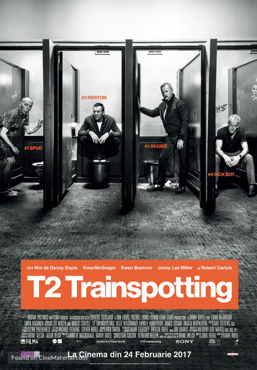 T2: Trainspotting - Romanian Movie Poster