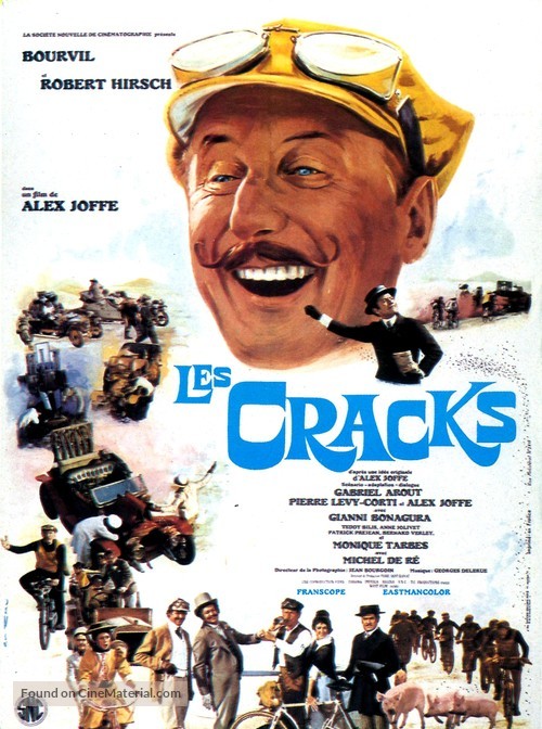 Les cracks - French Movie Poster