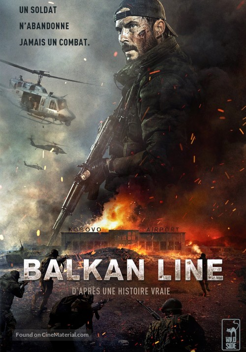 Balkanskiy rubezh - French DVD movie cover