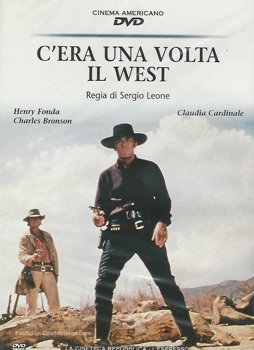 C&#039;era una volta il West - Italian DVD movie cover