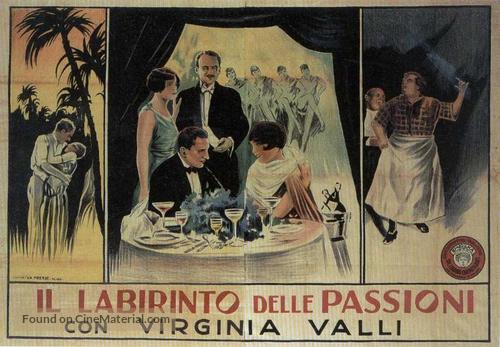 The Pleasure Garden - Italian Movie Poster