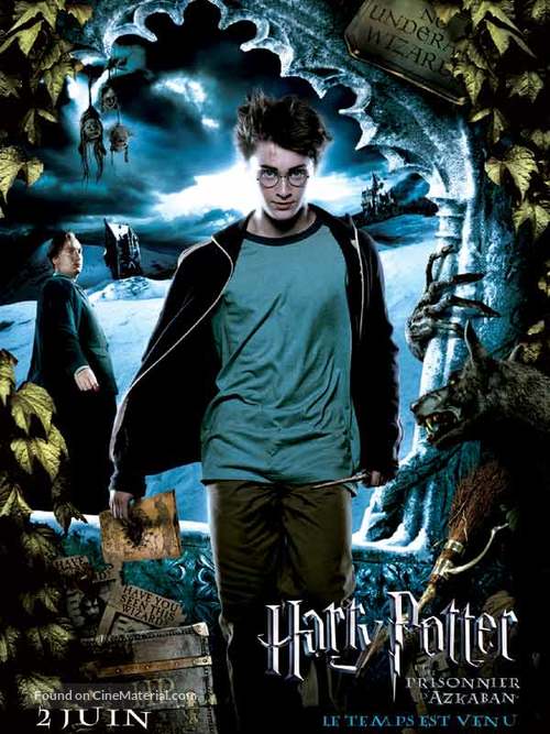 Harry Potter and the Prisoner of Azkaban - French Movie Poster