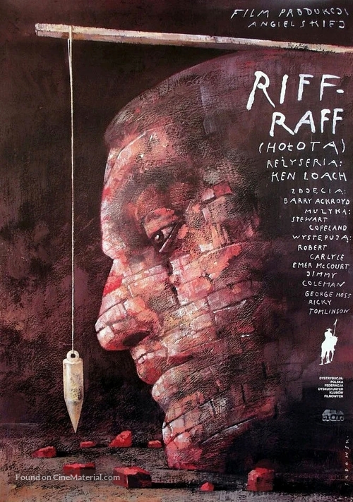 Riff-Raff - Polish Movie Poster