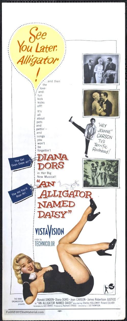 An Alligator Named Daisy - Movie Poster