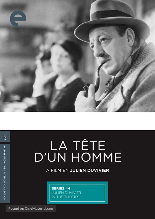 La t&ecirc;te d&#039;un homme - DVD movie cover