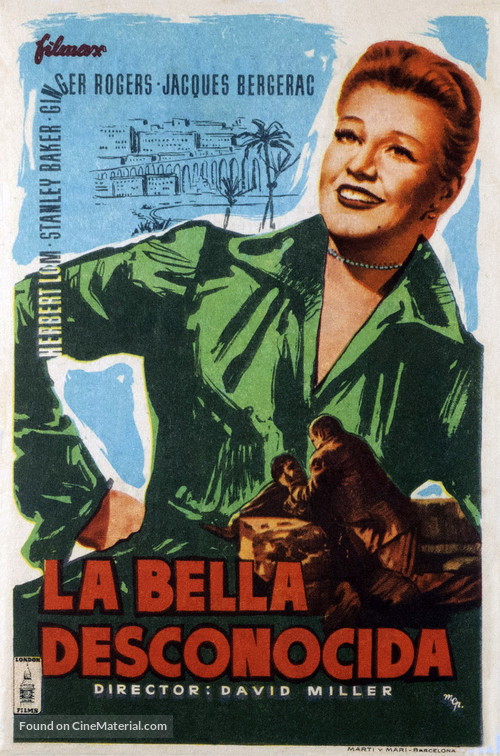 Beautiful Stranger - Spanish Movie Poster
