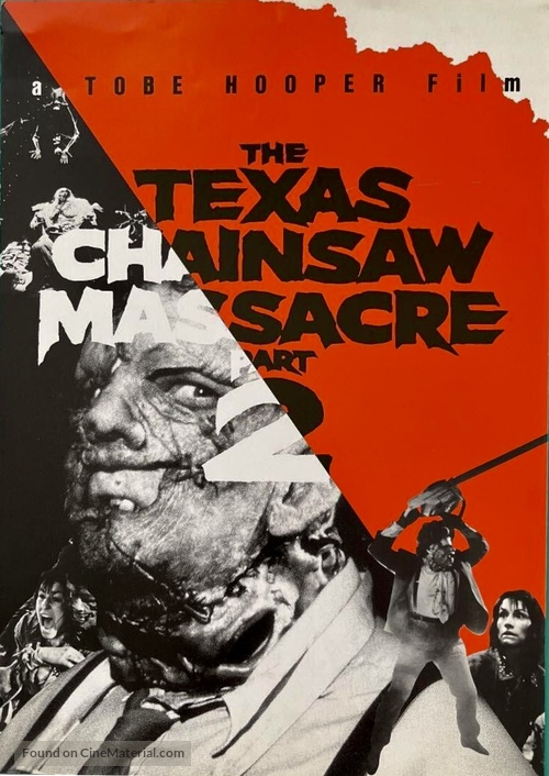 The Texas Chainsaw Massacre 2 - Japanese Movie Poster