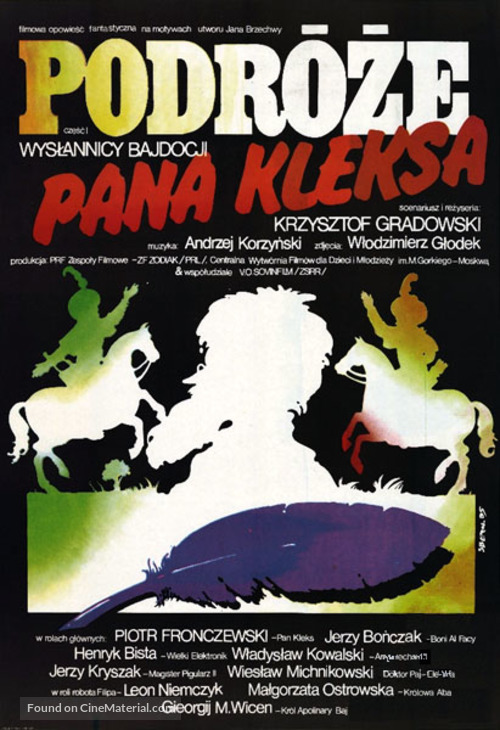 Podr&oacute;ze pana Kleksa - Polish Movie Poster