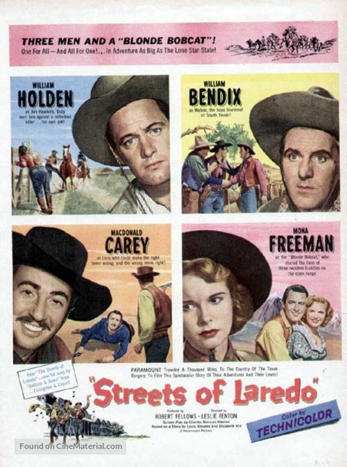 Streets of Laredo - Movie Poster