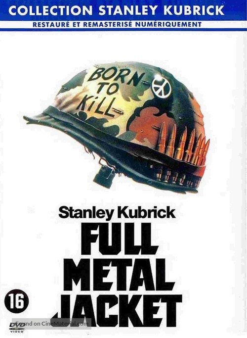 Full Metal Jacket - Dutch DVD movie cover