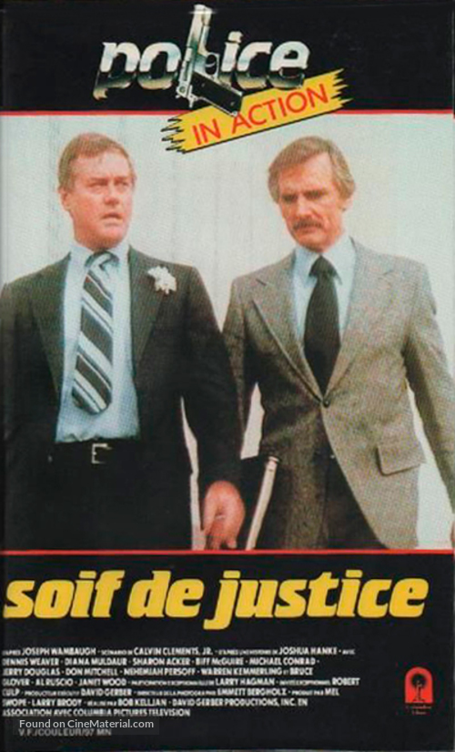 &quot;Police Story&quot; A Cry for Justice - French Movie Cover