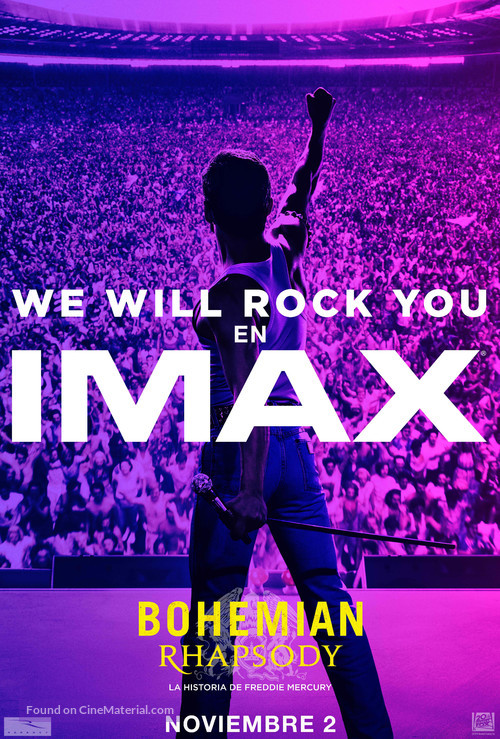Bohemian Rhapsody - Mexican Movie Poster