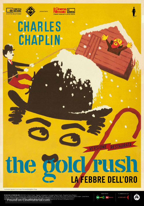 The Gold Rush - Italian Movie Poster
