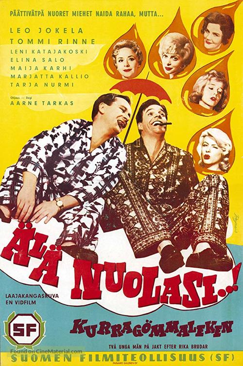 &Auml;l&auml; nuolase... - Finnish Movie Poster