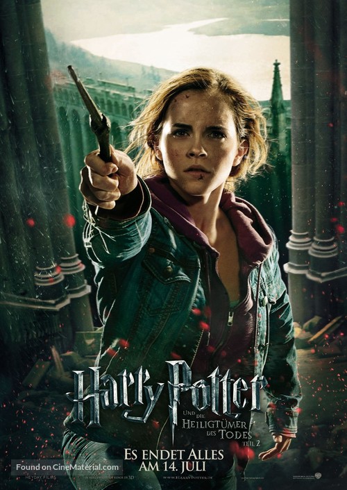 Harry Potter and the Deathly Hallows - Part 2 - German Movie Poster