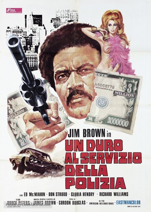 Slaughter&#039;s Big Rip-Off - Italian Movie Poster