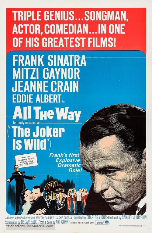 The Joker Is Wild - Re-release movie poster