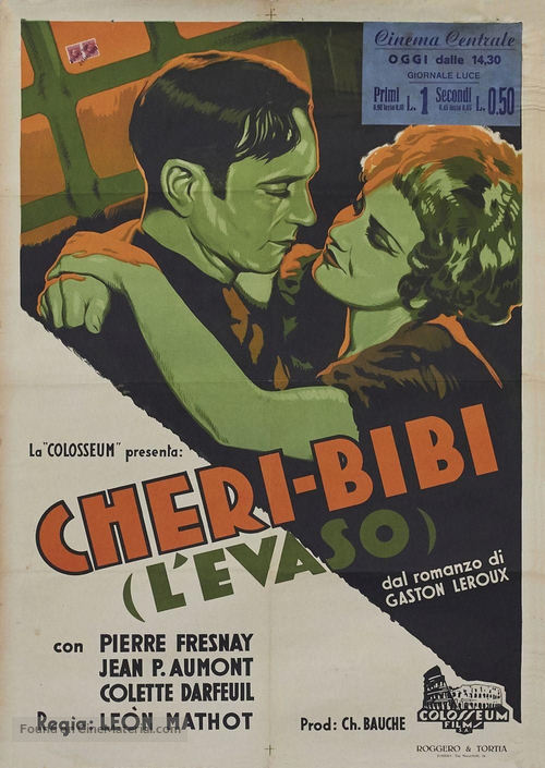 Ch&eacute;ri-Bibi - Italian Movie Poster