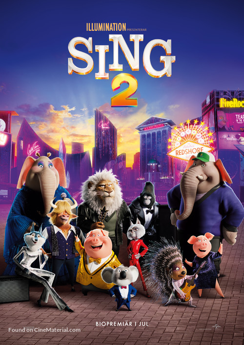 Sing 2 - Swedish Movie Poster