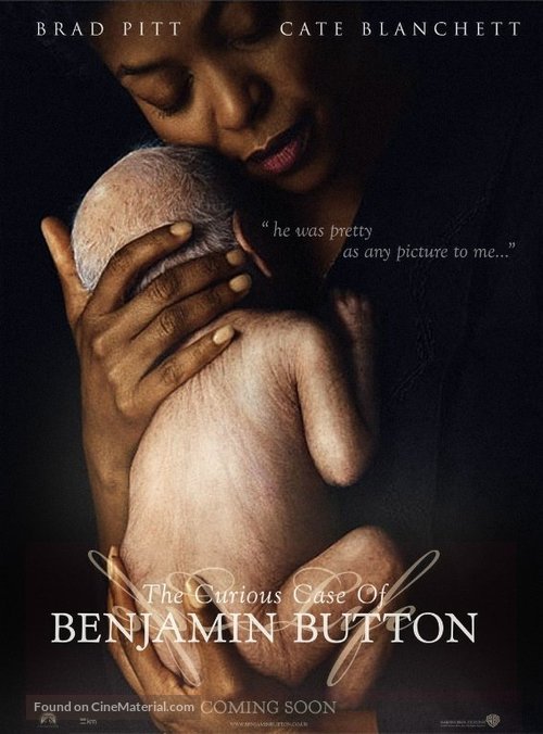 The Curious Case of Benjamin Button - British Movie Poster