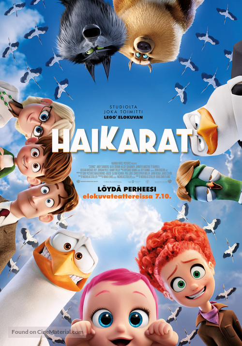 Storks - Finnish Movie Poster