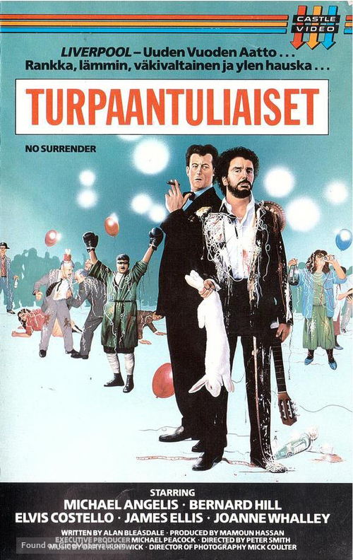 No Surrender - Finnish VHS movie cover