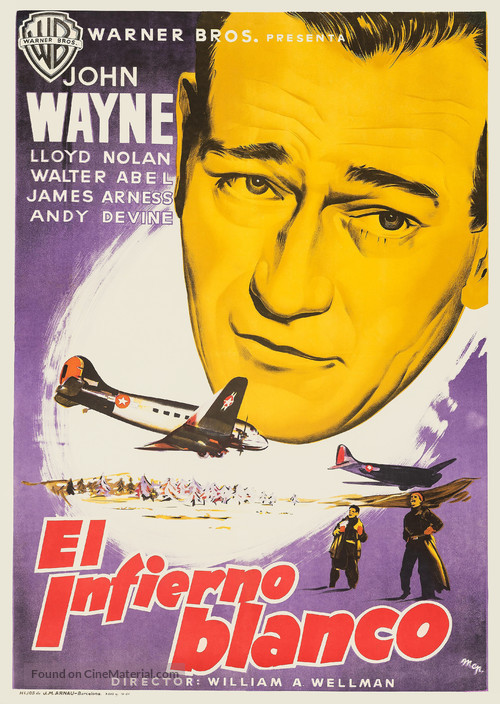 Island in the Sky - Spanish Movie Poster