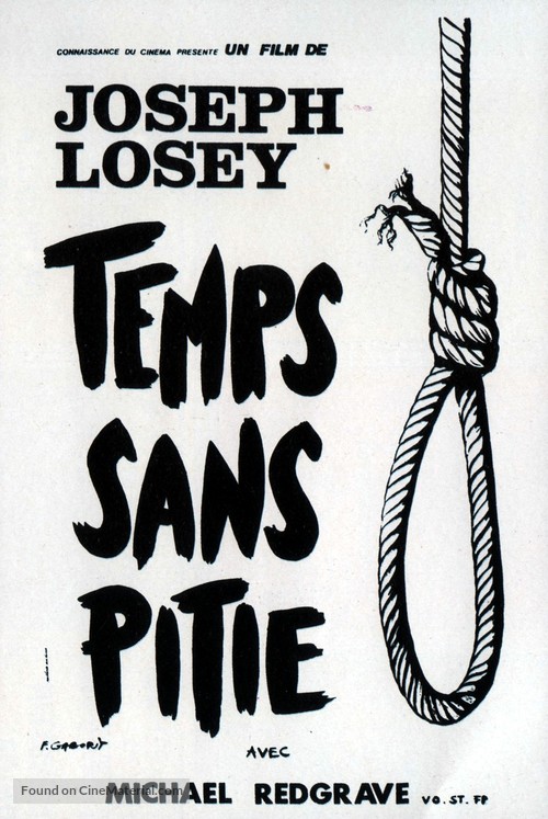Time Without Pity - French Movie Poster