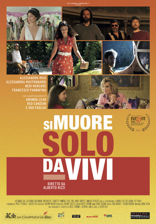 Si muore solo da vivi - Italian Movie Poster