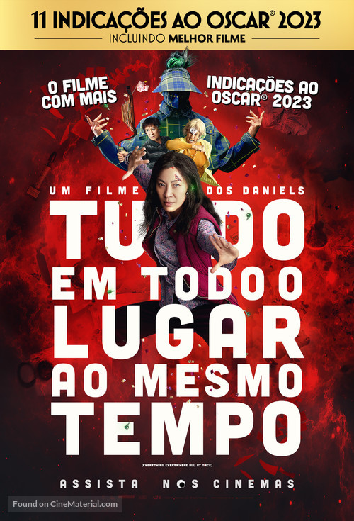 Everything Everywhere All at Once - Brazilian Movie Poster