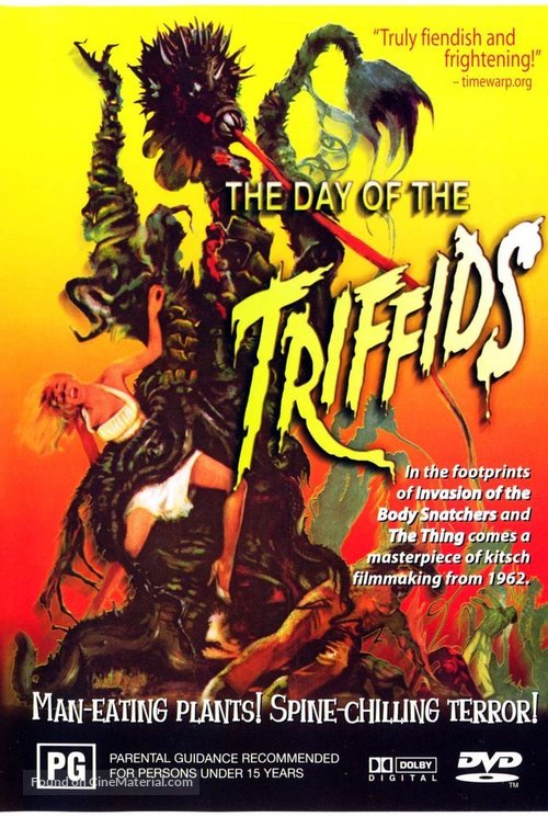 The Day of the Triffids - Australian DVD movie cover