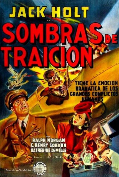 Trapped in the Sky - Argentinian Movie Poster