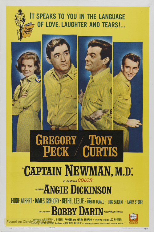 Captain Newman, M.D. - Movie Poster