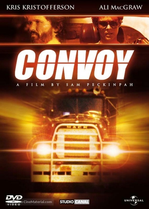 Convoy - Swedish DVD movie cover